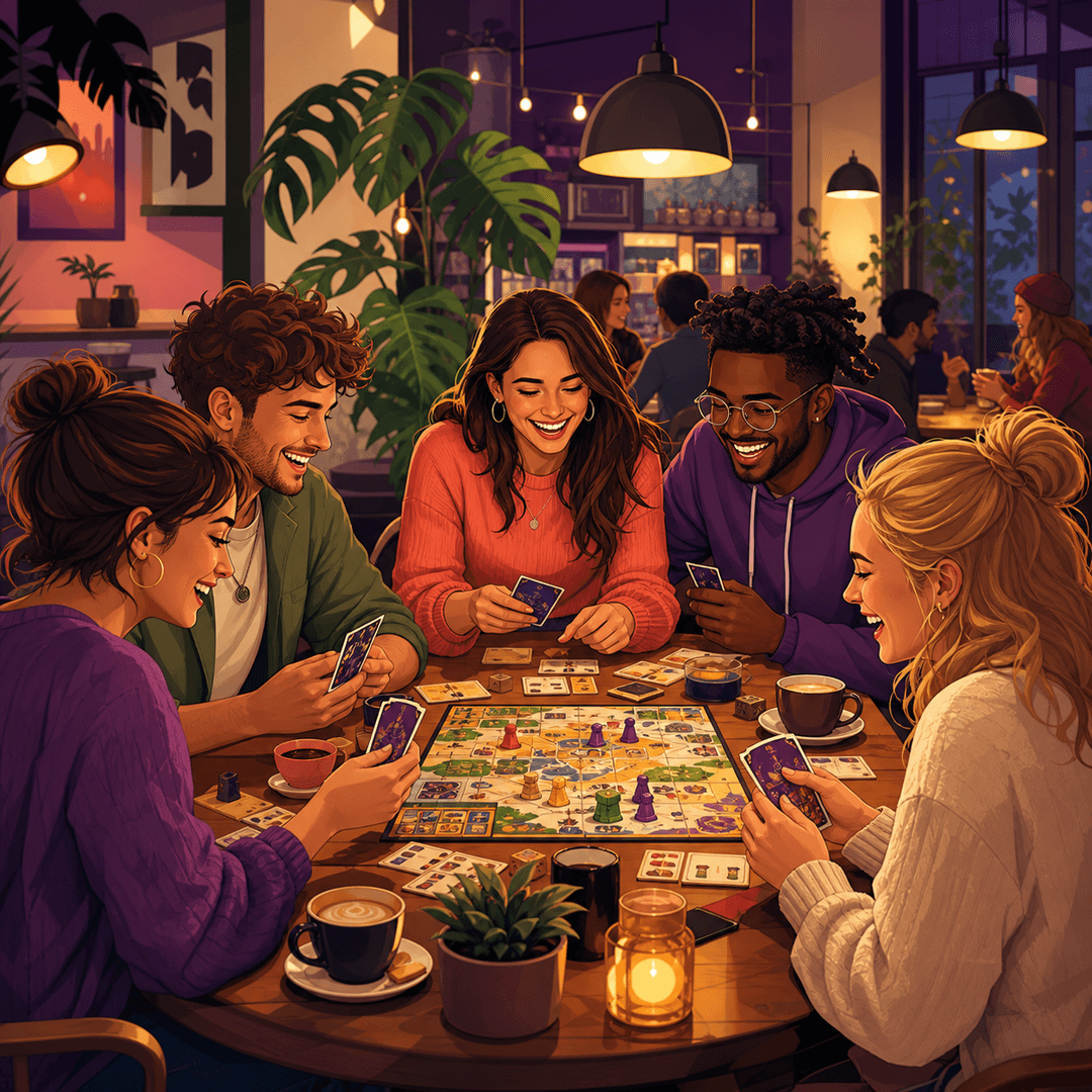 People meeting to play